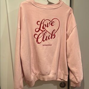 Victoria's Secret Pink Love Club Sweatshirt